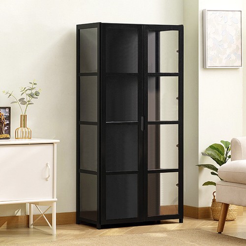 New bamboo acrylic cabinet - new,
