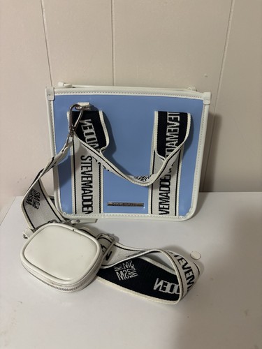 Light blue steve madden tote - light,