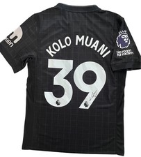KOLO MUANI SIGNED 2025/26 TOTTENHAM HOTSPUR AWAY SHIRT WITH PROOF