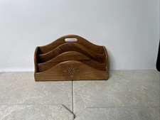 30cm Wooden Tiered Letter Rack