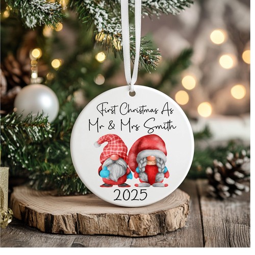 First christmas mrs - first, mr