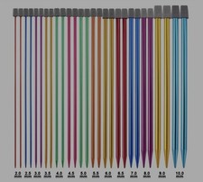Coloured Knitting Needles