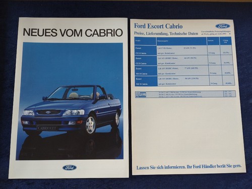 Ford escort convertible xr3i - ford,