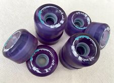 SURE GRIP BROADWALK 65mm URETHANE 78A PURPLE ROLLER 8 SKATE WHEELS SIMS KRYPTO 