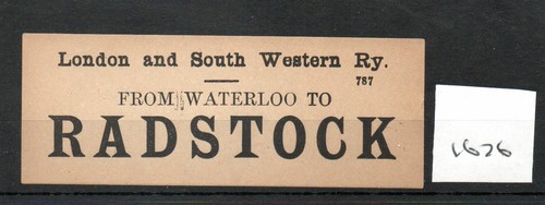 London south western railway - south,