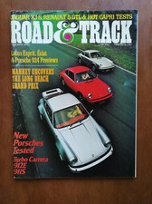 Road & Track January 1976 Porsche 912  Jaguar XJ-S  Porsche 924  824
