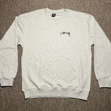 Stüssy Men's Grey and White