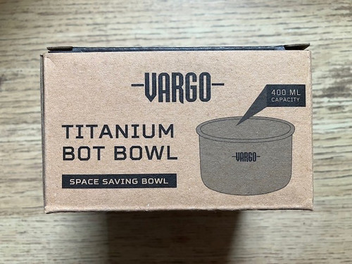 Vargo titanium bot bowl - titanium,