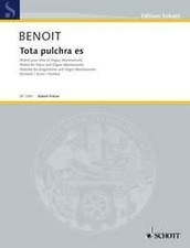 Tota pulchra score voice - score,