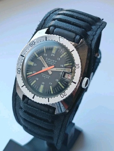 Vintage watch cauny submarine - vintage,