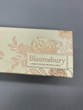 BLOOMSBURY Vintage 6 x drawer liners Rose scented Boxed Retro