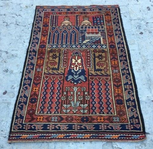 4x3 afghan kilim - 4x3, ft