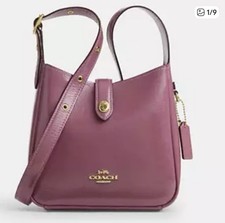 Coach NWT Izalia Pink Crinkle
