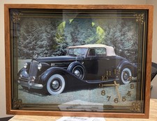 Vintage 1930s antique car wall