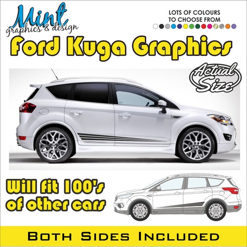Ford kuga zetec stripes - ford, rs