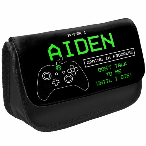 Personalised xbox pencil case - personalised,