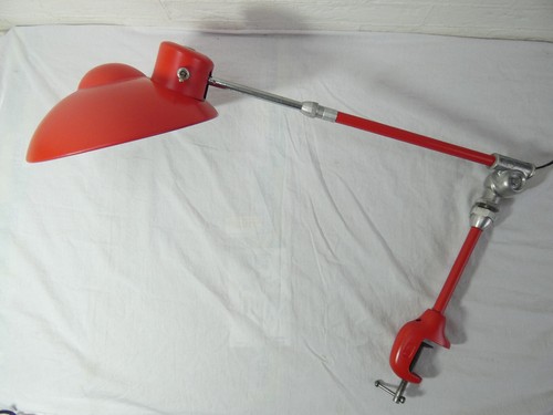 Vintage french industrial lamp - french,