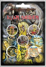 Iron Maiden  Button Badge Pack