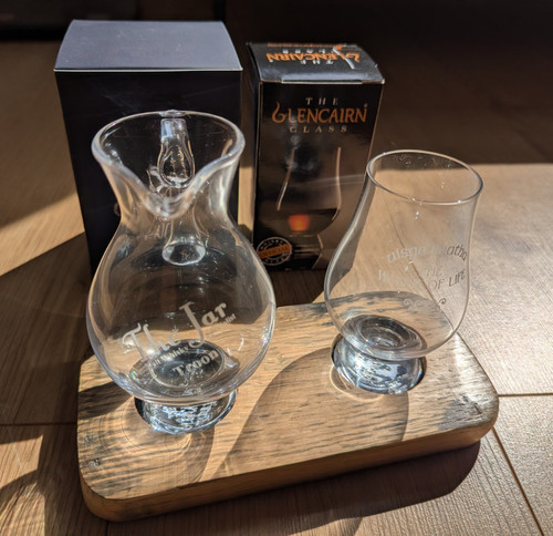 Glencairn whisky glass water - glass, &