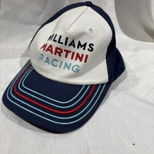 WILLIAMS F1 Martini Racing Baseball Hat Cap by Hackett, 2014-18, Adult