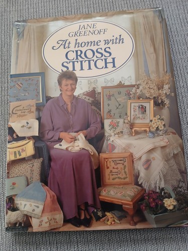 Home with cross - cross, stitch