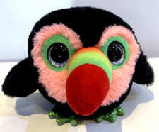 Zuru Pets Alive Chirpy Toucan Bird Whistles Plush Soft Toy 5''/13cm