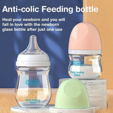 Anti-Colic Baby Bottle Glass