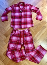 Cyberjammies, pink/red check
