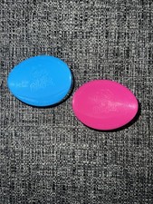 Pringles Pink And Blue Storage Containers With Lids USED
