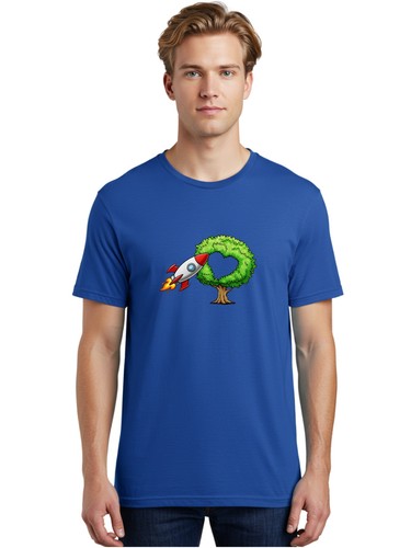 Rocket ship mens - rocket-ship, graphic