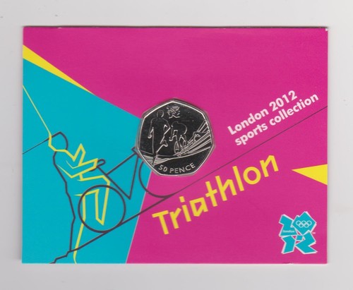 London 2012 olympic 50p coin - olympic,