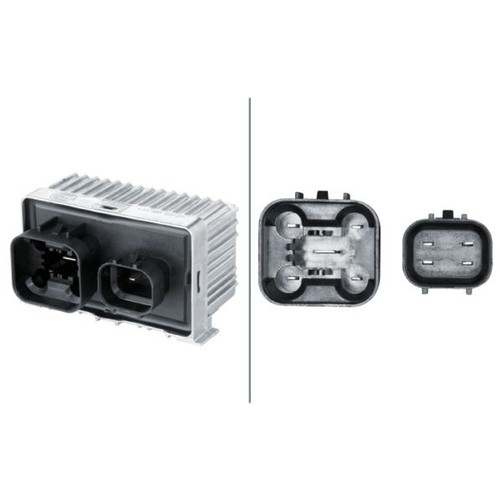 Hella glow plug relay - glow, 008