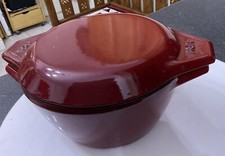 Vtg  AGA Cast Iron Med Red