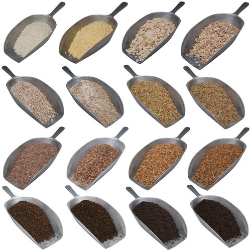 Crushed malt for - crushed, brew