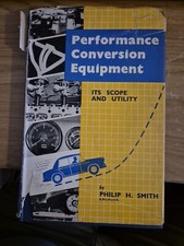 Performance Conversion Equipment Scope & Utility by Philip Smith Pub Foulis 1960