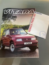 Suzuki Vitara UK Brochure +
