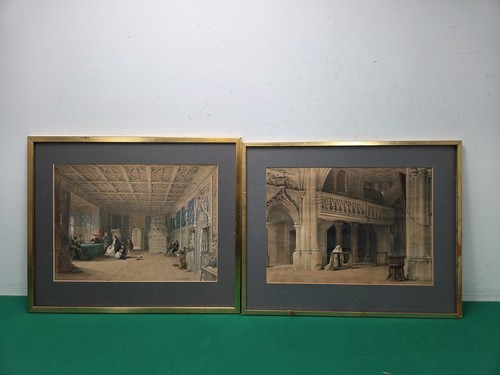 Pair louis haghe - of,