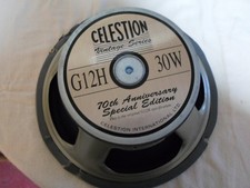 CELESTION 70TH ANNIVERSARY SPECIAL EDITION G12H 30W 8OHM GUITAR SPEAKER