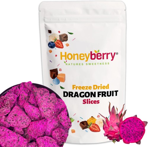 Freeze dried dragon fruit - dried,
