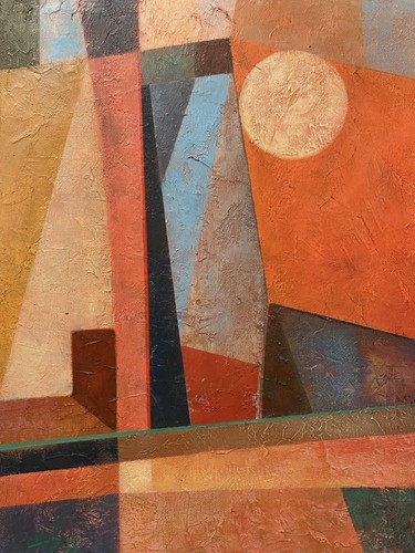 Abstract geometric landscape