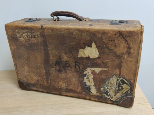 Vintage leather travel - vintage,