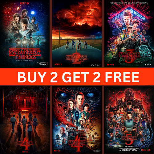 Stranger things posters - stranger,