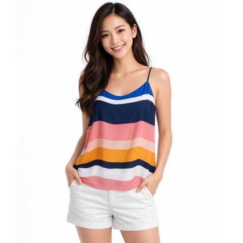 Loft striped racerback - loft,