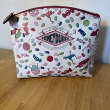 Honeydukes Hogsmead Harry Potter Wash Bag Makeup Bag Zip Excellent Condition