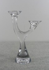 Nachtmann Crystal Candle Stick Holder 2-Arm - Thames Hospice