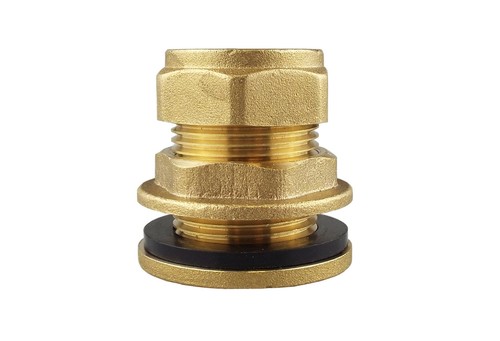 Water tank butt - solid, brass