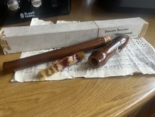 MUSIMA DESCANT RECORDER VINTAGE WOODEN RECORDER.