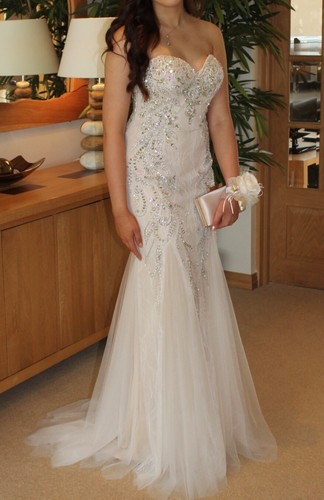Tiffanys illusion prom dress - dress,
