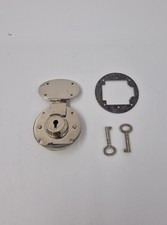 Vintage Metal Briefcase Key