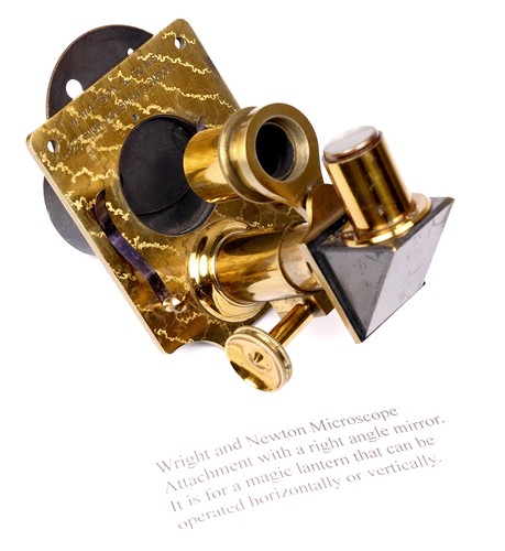 Wright newton microscope - newton,